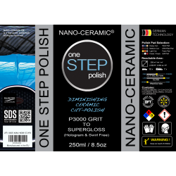 Etiket One Step 1000grit 250ml